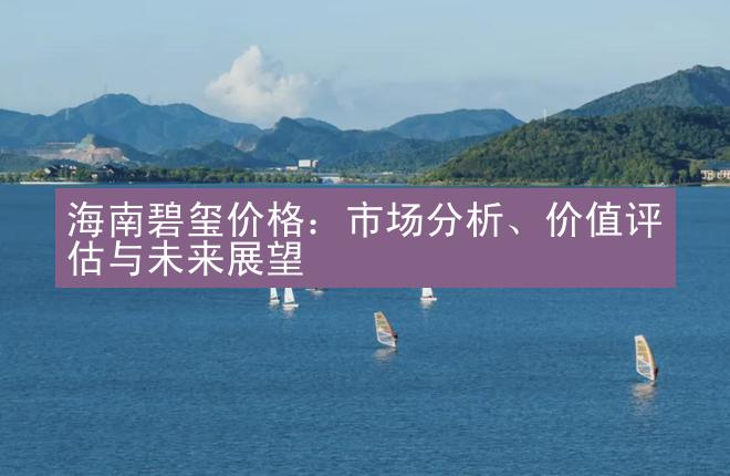 海南碧玺价格：市场分析、价值评估与未来展望